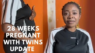 scary 28 weeks pregnant with twins update [upl. by Aldwin]