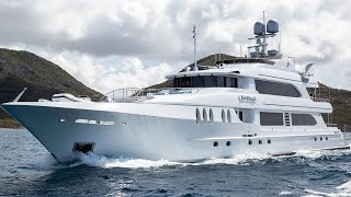 Touring a 141 Custom 8000000 Luxury SuperYacht [upl. by Durman]