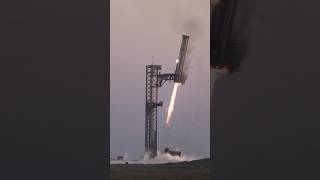 WOW Watch SpaceX Catch A Starship Booster In Air [upl. by Ahtela]