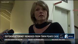 Defense attorney removed from Twin Peaks case [upl. by Elliven768]