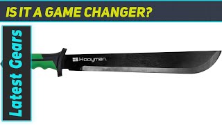 Hooyman Bush Machete  The Best Heavy Duty Machete for Outdoor Adventures [upl. by Nenad]