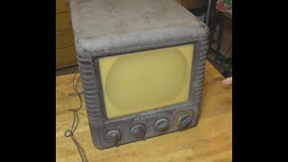 REPAIRING OLD 60S ADMIRAL TV [upl. by Wahkuna207]