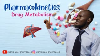 PHARMACOKINETICSDRUG METABOLISMBIOTRANSFORMATIONpclsession 005 [upl. by Yrakcaz]