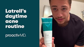 Easy morning skincare routine for acneprone skin  proactiv [upl. by Amandie557]