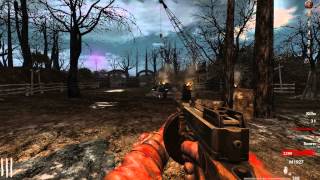 CoD WaW Custom Zombies10min Map Preview Challenge Gameplay [upl. by Oruhtra]