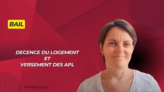 Logement décent et APL [upl. by Oliviero]