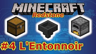 4 LEntonnoir  Guide de la Redstone  Minecraft Windows 10 et Console Édition [upl. by Rosenkranz]