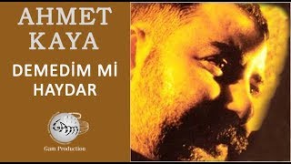 Demedim mi Haydar Ahmet Kaya [upl. by Illak416]