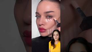 Face lifting hacks makeuphacks trending beautyhacks beautytips [upl. by Neville]