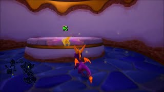 Spyro Reignited Trilogy  Summer Forest  Hidden Gems and Orbs That Are HARD to Find  Guide Help [upl. by Anirtap]