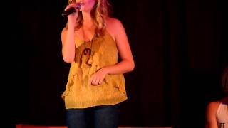 Candice Accola singing quotEternal Flamequot at the Mystic Love Convention [upl. by Creigh]