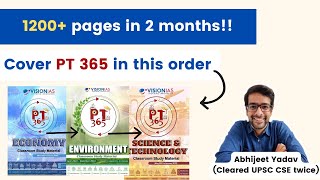 How to cover PT365 in last 2 months for UPSC Prelims 2024 [upl. by Rhiamon260]