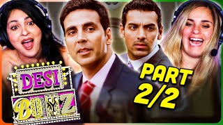 DESI BOYZ Movie Reaction Part 22  Akshay Kumar  John Abraham  Deepika Padukone [upl. by Porty]