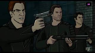 Archer Season 11 Super Cool Opening Scene HD [upl. by Qirat23]