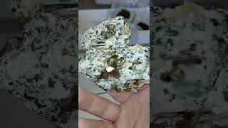 The Shiniest Pyrite Crystals Youll See Today gems crystals minerals pyrite [upl. by Euqinomahs]