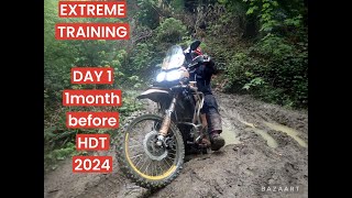 VOGE 300 RALLY EXTREME TRAINING BEFORE HARD DEFI TOUR 2024 [upl. by Boykins]