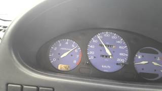 Nissan micra k11 13 acceleration 0140 [upl. by Atiniv]