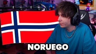 Rubius HABLA con Quackity en NORUEGO  Rubius clips [upl. by Aekal]