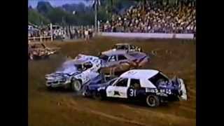 Old Demolition Derby Footage from the 90s [upl. by Bissell811]