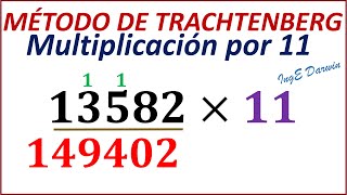 Método para multiplicar por 11  Trachtenberg  Ejemplos [upl. by Christophe]