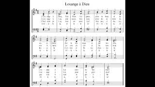 Louange à Dieu musescore [upl. by Ellynn183]