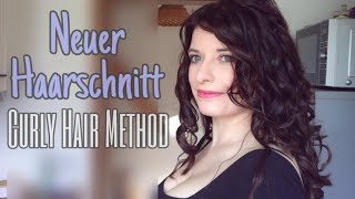 Friseurbesuch  Neuer Haarschnitt CurlyWavy Hair Method [upl. by Gnal]