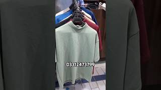 Mock Neck tshirt in Zainab Market karschi Pakistan zainabmarketkarachi [upl. by Rabka738]