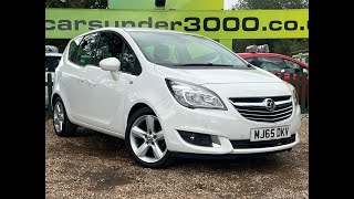 VAUXHALL MERIVA 14 Meriva Tech Line 5dr 2015 • 56000 miles • Petrol • Manual [upl. by Taffy]