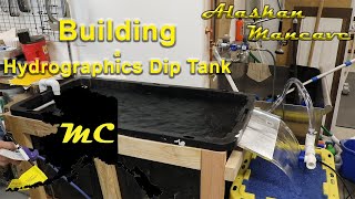 Making a simple inexpensive hyrographics dip tank [upl. by Yllus]