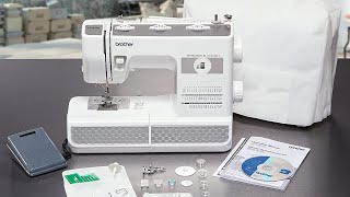 Brother Sewing Machine How to thread your machine [upl. by Hafirahs825]