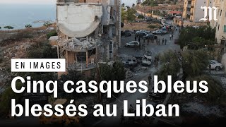 Cinq casques bleus blessés au sud du Liban en quelques jours [upl. by Hogan734]