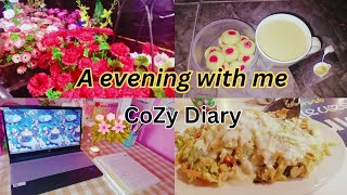 A evening with me😍CoZy DiaryStudy Vlogලස්සන හවස් වරුවක්🌸 [upl. by Ajax]