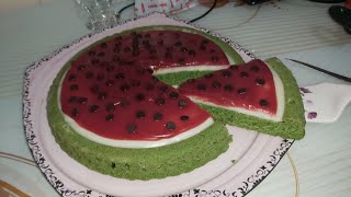 ISPANAKTAN KARPUZ KEK🍉TART KALIBINDA [upl. by Rhodie]