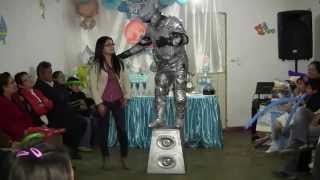 robotin parte 4 en el Baby shower de Thiago [upl. by Juline]