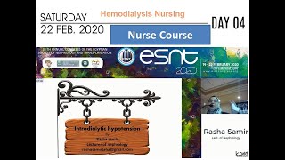 Intradialytic hypotension for hemodialysis nurse Dr Rasha Samir [upl. by Arihsat]