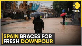 Spain Heavy Rains Lash Country Two Weeks After Valencia Floods  World News  WION [upl. by Orpheus]