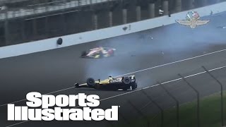 Ryan HunterReay on James Hinchcliffe crash  Sports Illustrated [upl. by Onateag]