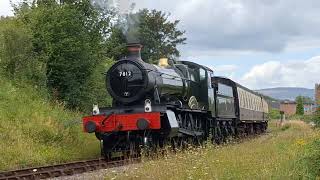 7812 quotErlestoke Manor  9466 quotPannier Tankquot at Watchet [upl. by Abbub]