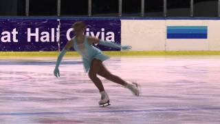 6 Daria BATURA BLR  ISU JGP Baltic Cup 2013 Junior Ladies Short Program [upl. by Hamal266]