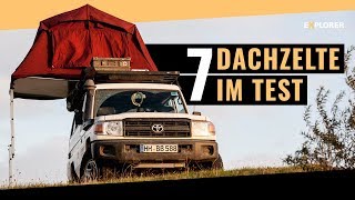 Dachzelt Test – 7 Anbieter im großen Vergleich [upl. by Nelyahs]