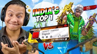 India’s No 1 Double Vector Player Vs Tonde Gamer 😱 Free Fire Max [upl. by Eibreh]