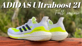 ADIDAS ULTRABOOST 21 full review after 100 miles [upl. by Ellened330]