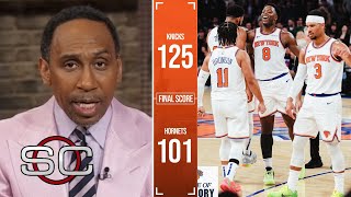 quotNY is real contender with Jalen Brunson amp KarlAnthony Townsquot  ESPN on Knicks beat Hornets 125101 [upl. by Annoyed]