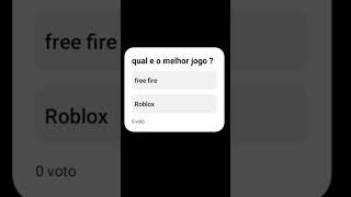 quotQual o melho jogo Roblox ou free fire quot fhonk memes funny humor beat Roblox free fire jogo [upl. by Ahseret220]