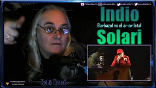 Indio Solari  Requested Reaction  Barbazul vs el amor letal 2017 [upl. by Erdne]