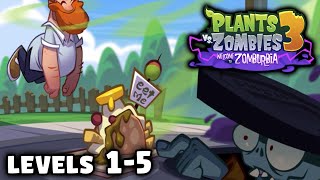 Plants vs Zombies 3 Soft Launch 2024  Levels 15 [upl. by Kelby631]