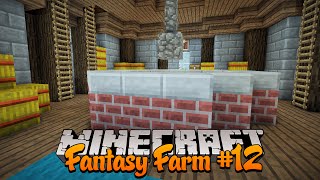 Minecraft Fantasy Farm 12 Decorando o Moinho [upl. by Aguste]