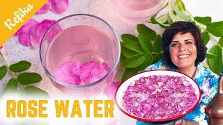 You can make rose water at home With this rose water you can make great dessertscleanse your face [upl. by Dlawso]