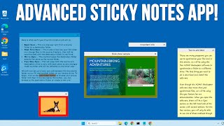 Stickies  The Advanced Windows Sticky Notes App [upl. by Ettenahs]