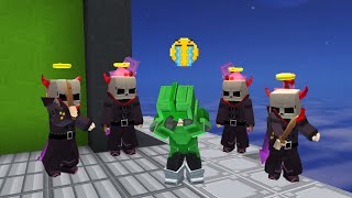 6000 FUNNY MOMENTS in BedWars Blockman Go [upl. by Calva]